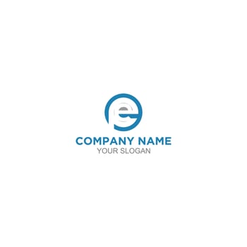 Circle EP Logo Design Vector