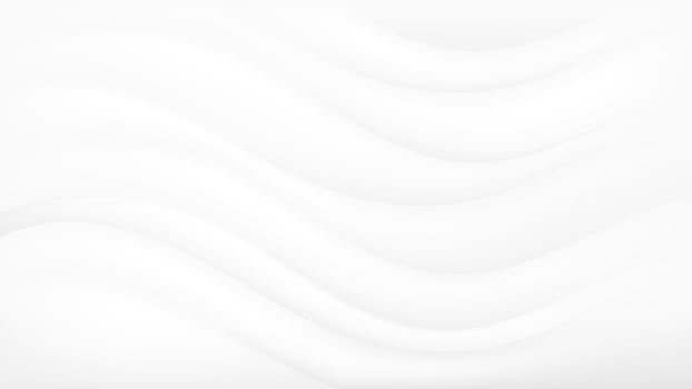 Abstract Gradient white liquid Wave Background vector