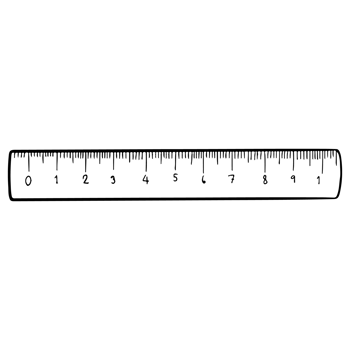 Ruler line art png