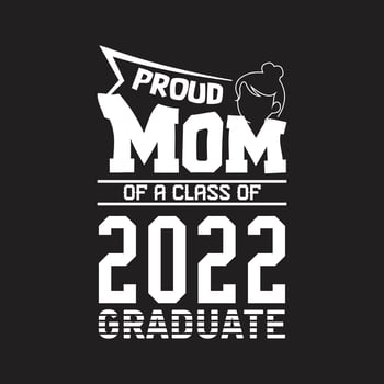 Graduation T-shirt Design vector