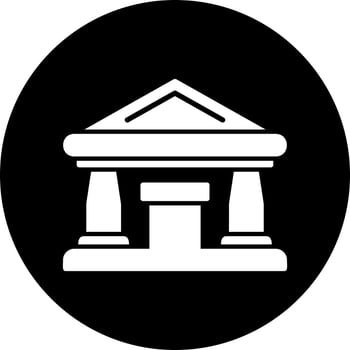 Court vector icon