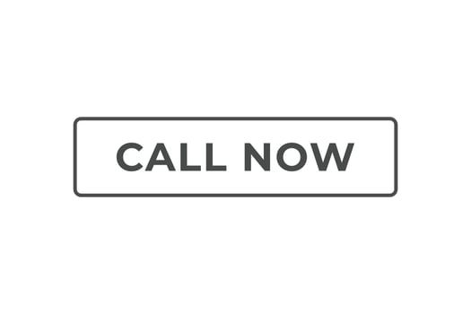 Call Now Button. web template, Speech Bubble, Banner Label Call Now. sign icon Vector illustration