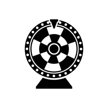 spin wheel icon vector