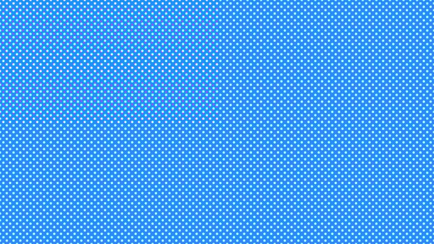 white color polka dots over dodger blue background vector