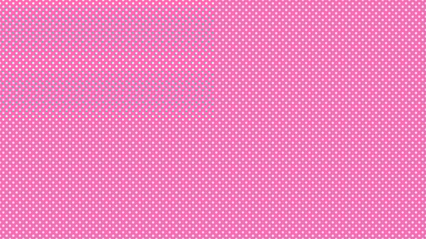 white color polka dots over hot pink background vector
