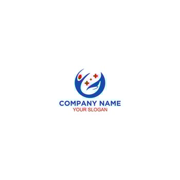 Help Fast Medical Logo Design Vector