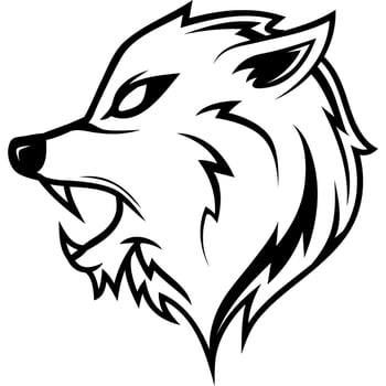 fox icon animal mascot vector