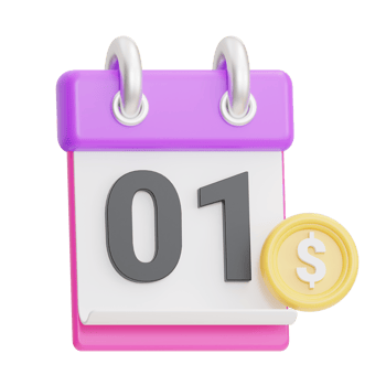 Business Icon, Calendar, 3D Illustration png