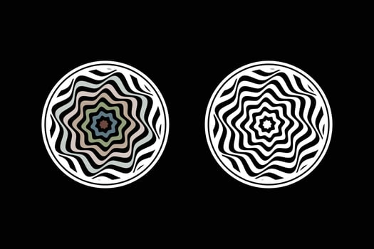 Abstract element design vector