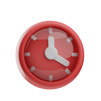E-Commerce time 3D Illustration png
