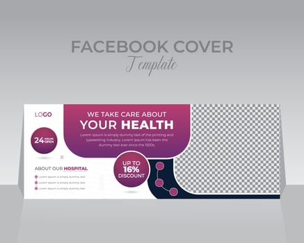 Creative Corporate Social Media Design Cover Template vector
