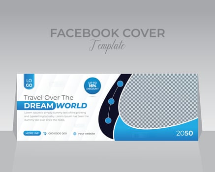 Creative Corporate Social Media Design Cover Template vector