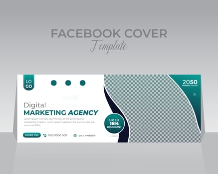 Creative Corporate Social Media Design Cover Template vector