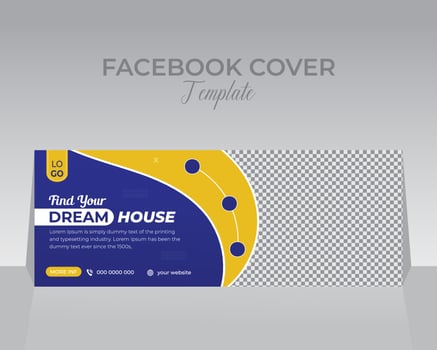 Creative Corporate Social Media Design Cover Template vector