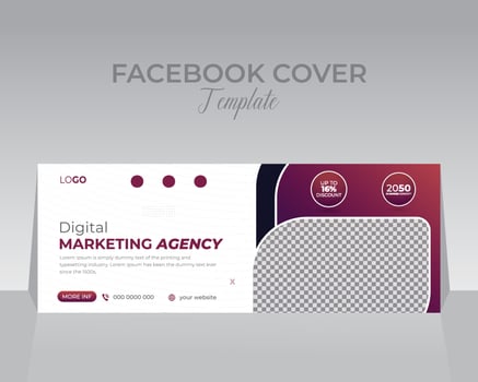 Creative Corporate Social Media Design Cover Template vector