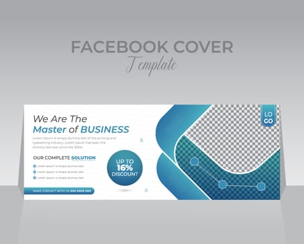 Creative Corporate Social Media Design Cover Template vector