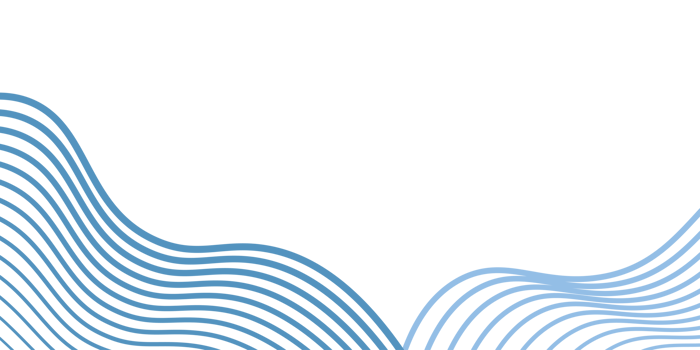 Wave lines smooth flowing dynamic multicolor gradient isolated on transparent background png