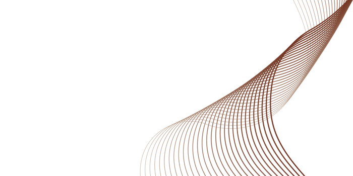 Wave lines smooth flowing dynamic multicolor gradient isolated on transparent background png