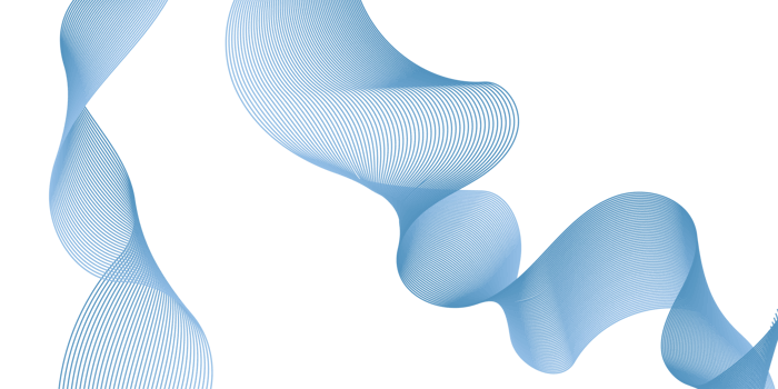 Wave lines smooth flowing dynamic multicolor gradient isolated on transparent background png