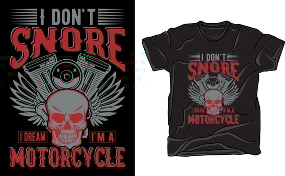 Bikers lover t shirt design vector
