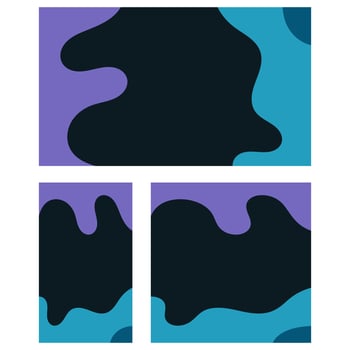 trendy abstract art template vector illustration, with a natural themed, perfect for advertising, social media, banner background needs.