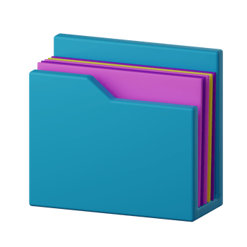Folder 3D Icon png