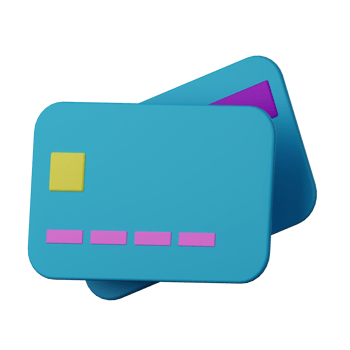 Debit Card 3D Icon png