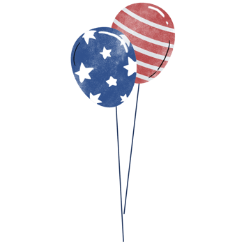 Element july 4th independence day png clipart