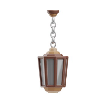 home furniture lamp illustration 3d png