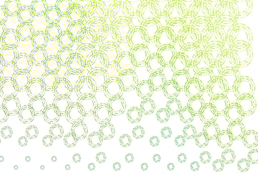Light green vector texture with disks.