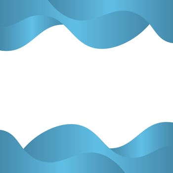 Blue Wave Background Design vector