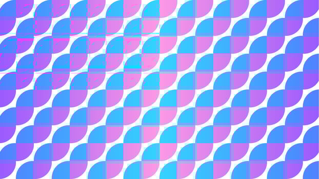 Geometric pattern of zig zag arc. Illustration of diagonal wave geometric pattern. Pattern of quarter circle for background, layout, decoration, template, texture or wallpaper in graphic design vector