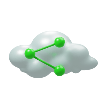 cloud data transfer icon 3d png