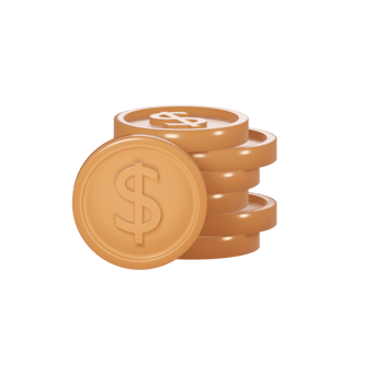 3d icon money coin png