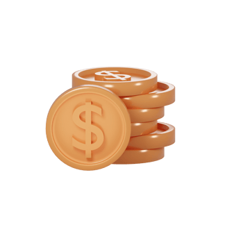 3d icon money coin png