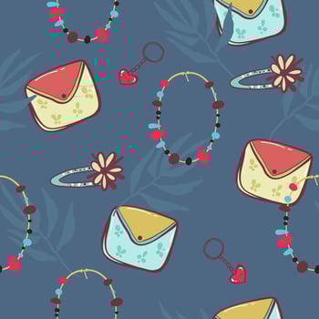 Pattern pretty women's bags. Vector illustration Isolated vector illustration for kids design prints, posters, t-shirts, stickers,