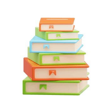 3d book for education png