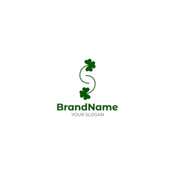 S Saint Patrick Food Logo Design Vector