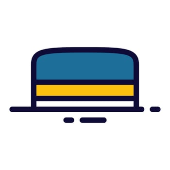 simple chair icon vector illustration modern trendy design, suitable for advertisement, website, social media post and other graphic needs.