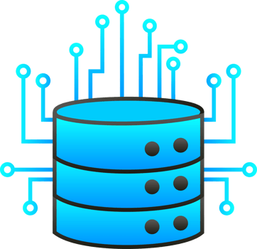 Artificial intelligence icon element design illustration. AI technology and cyber icon element. Futuristic technology service and communication artificial intelligence concept png