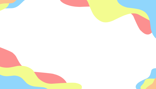 Abstract background illustration of colorful waves png