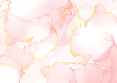 Elegant pastel pink alcohol ink background vector