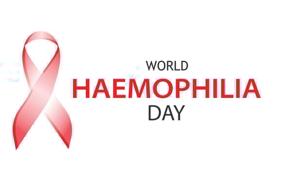 World Haemophilia Day. Template for background, banner, card, poster vector