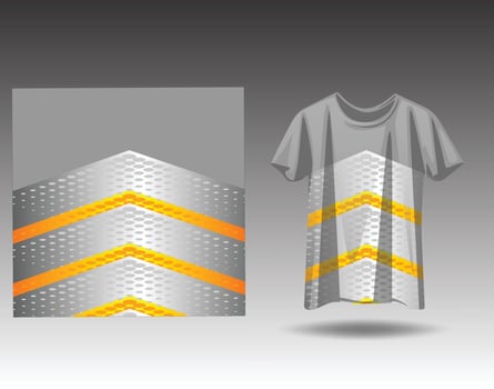 Tshirt sports design for racing  jersey  cycling  football  gaming vector
