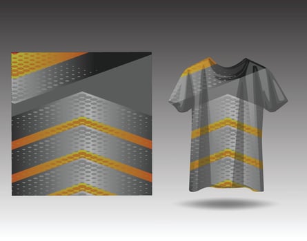 Tshirt sports design for racing  jersey  cycling  football  gaming vector