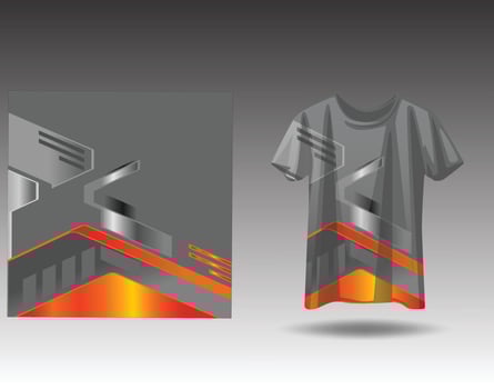 Tshirt sports design for racing  jersey cycling  football  gaming vector