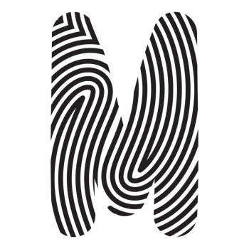 Handwritten Letter M Aesthetic Word Alphabet Fingerprint Cute Abstract png