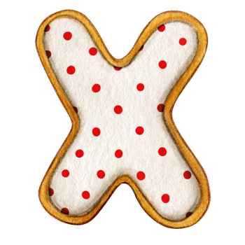 watercolor hand drawn love message cookies png