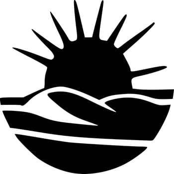 black sun cion vector