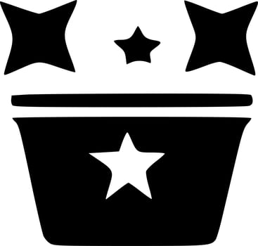 black logo icon vector